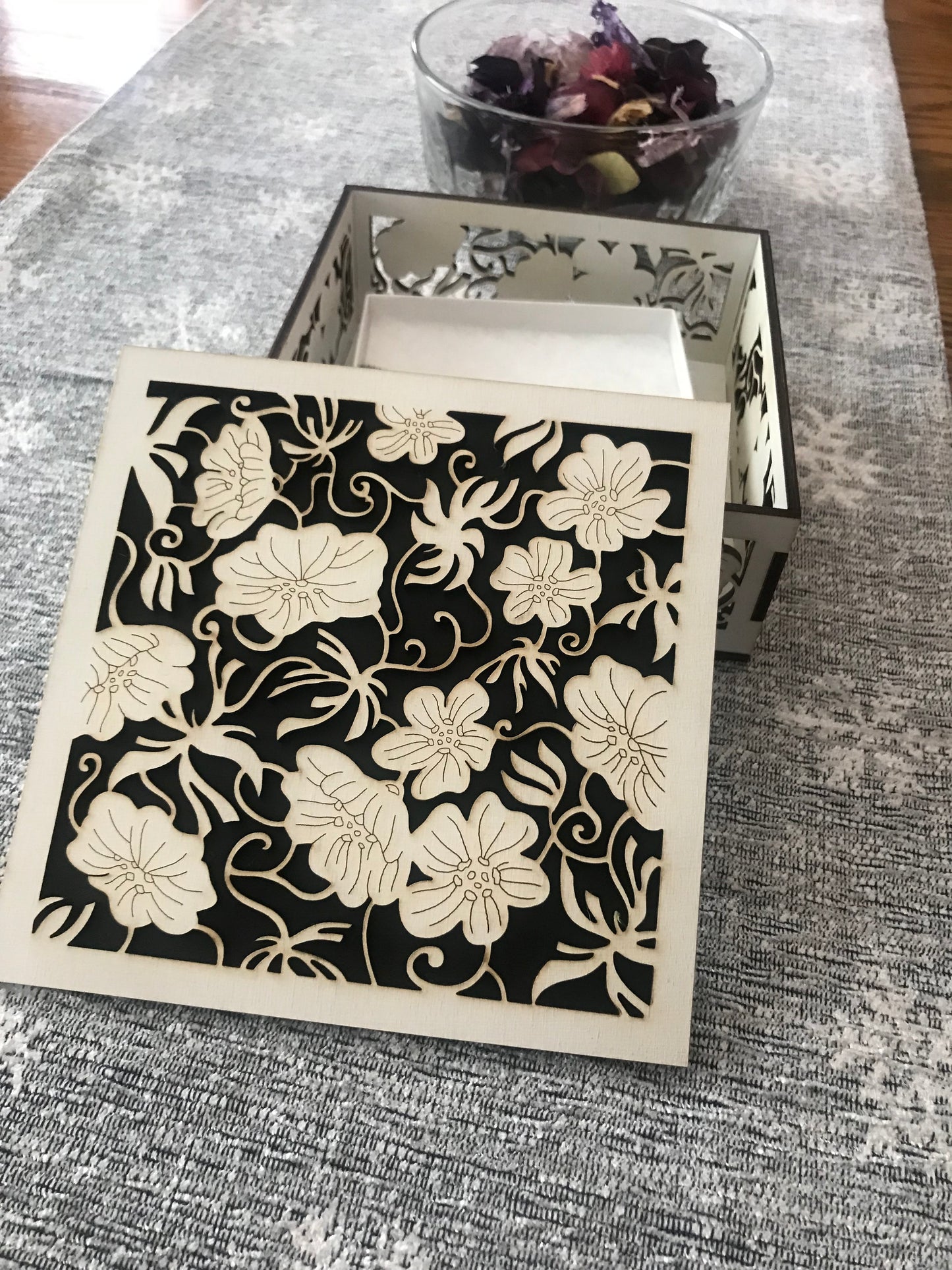 Gift Box Floral Keepsake Gift box for Her