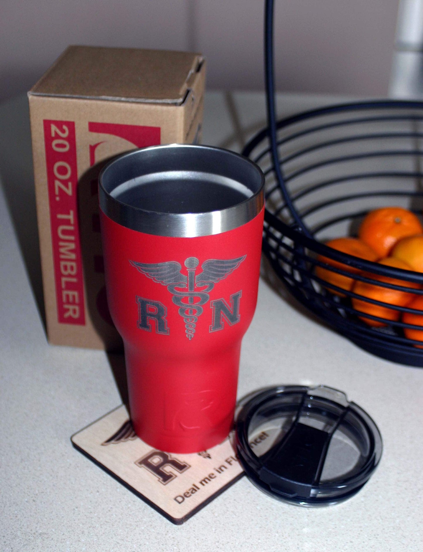 RN tumbler | 20 oz. | Red