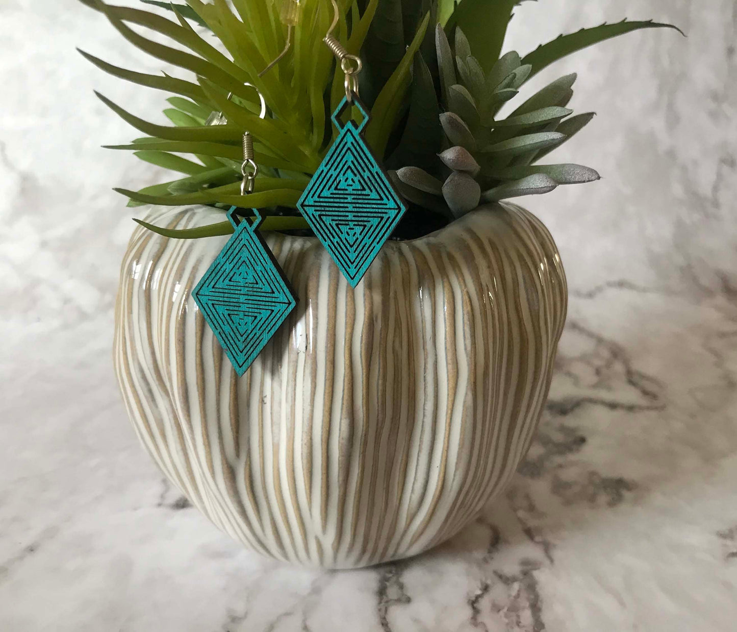SVG file digital download Geometric earrings