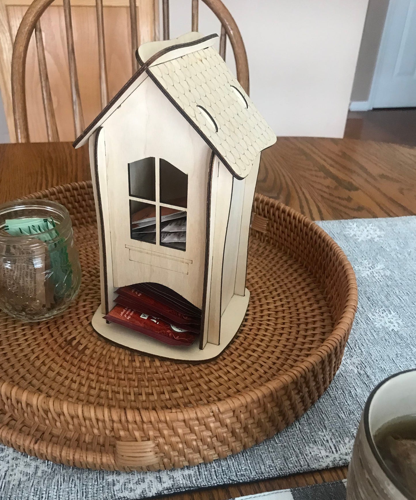 Tea box tea bag holder