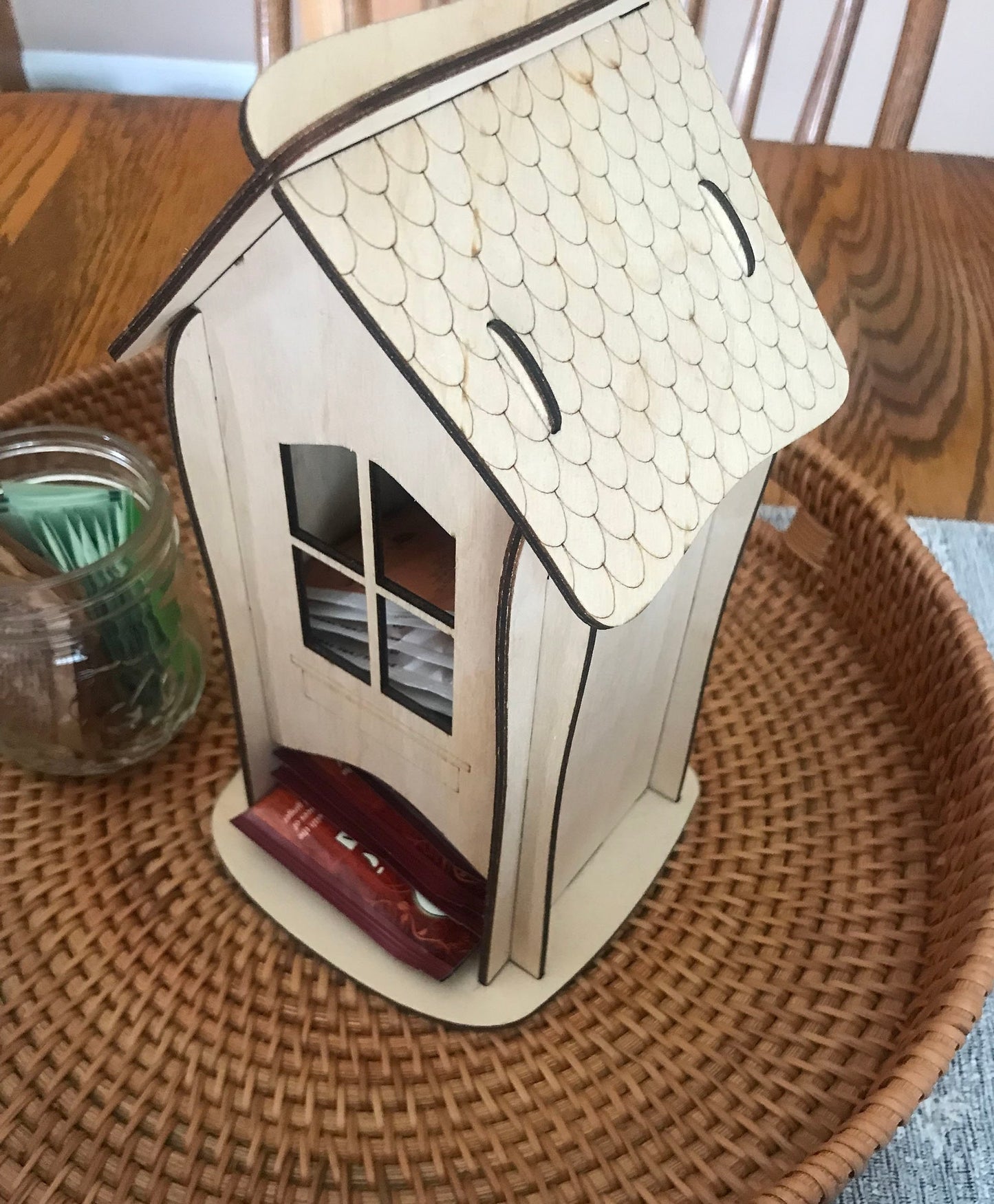 Tea box tea bag holder