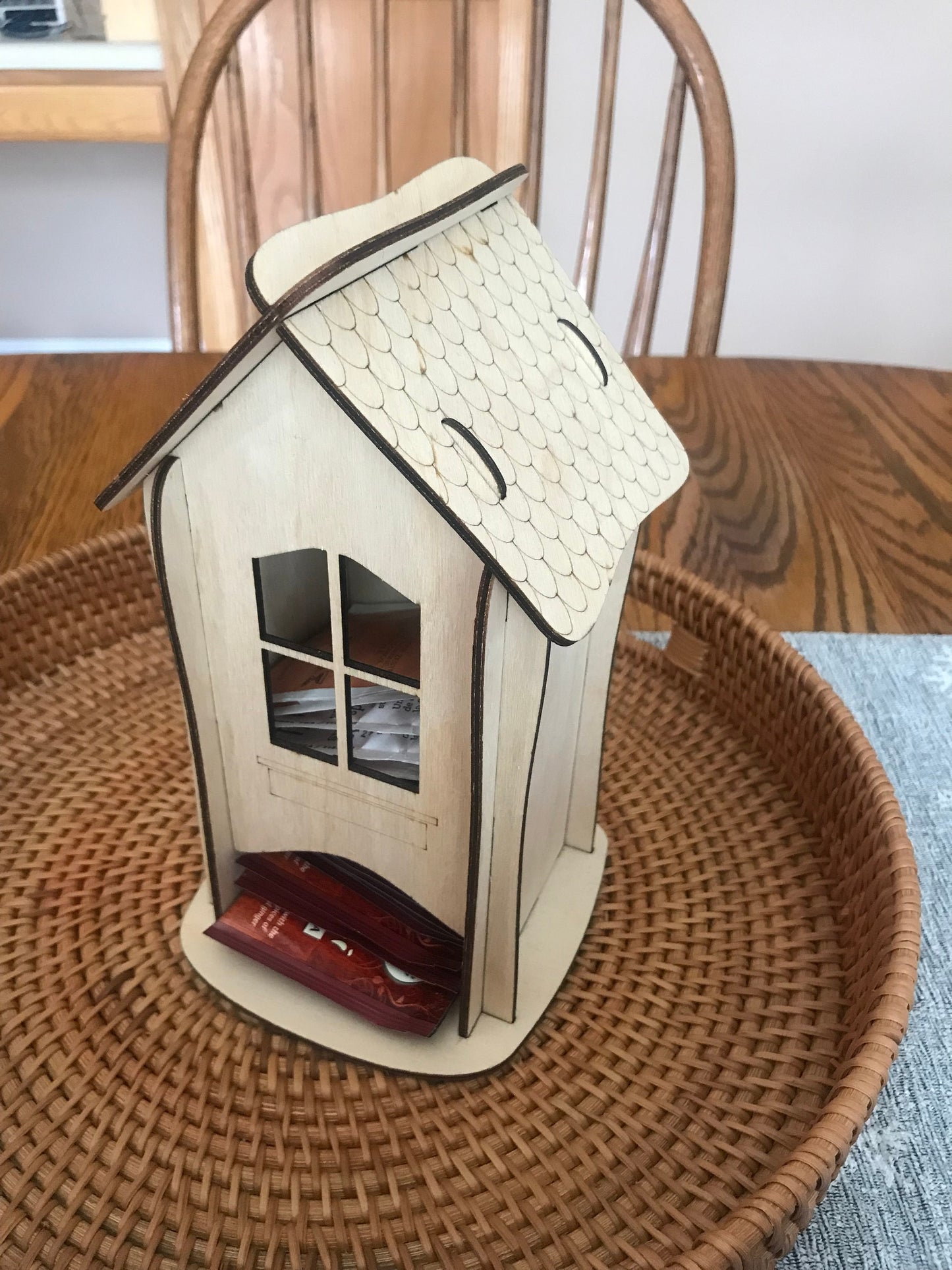 Tea box tea bag holder
