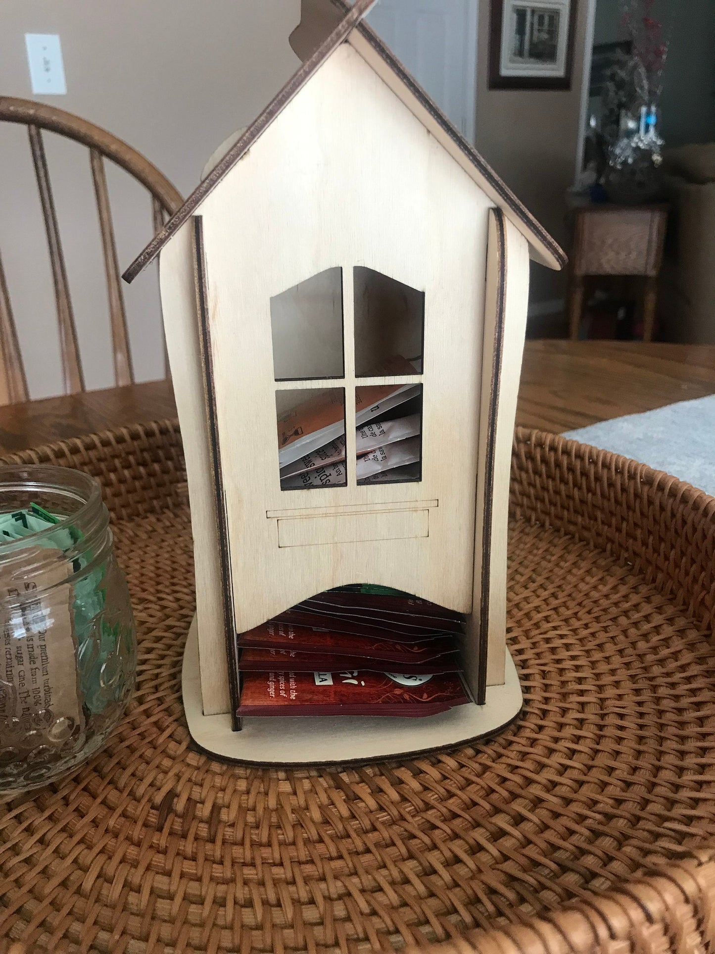 Tea box tea bag holder